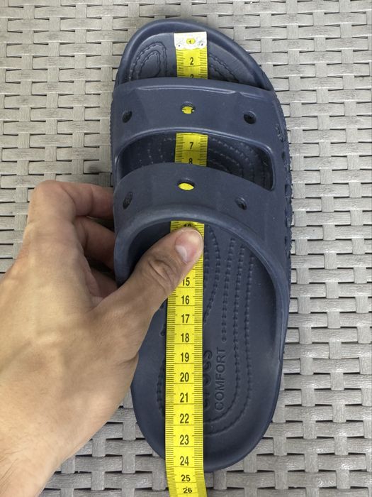 Crocs кроксы шлепанцы тапочки M5 W7 37-38 размер синие