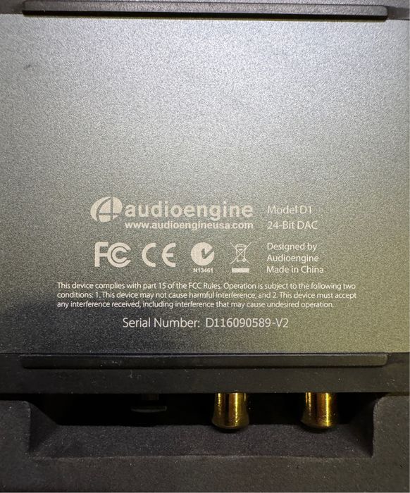 Підсилювач/ЦАП Audioengine D1 24bit DAC