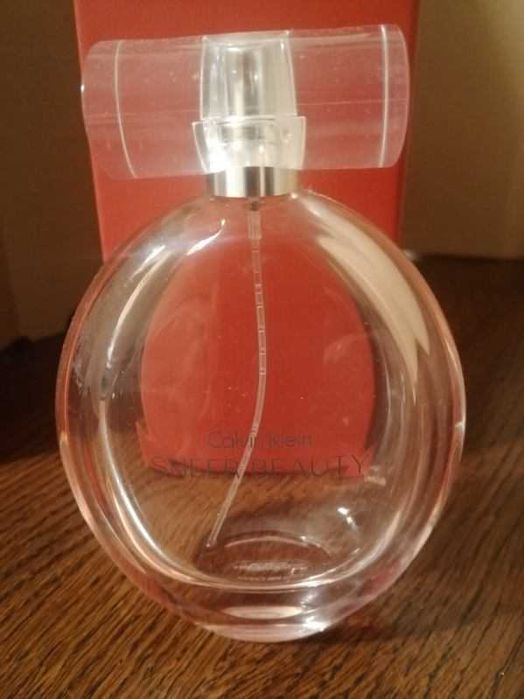 perfumy dla kobiet Calvin Klein Sheer Beauty pusta ozdobna butelka 100