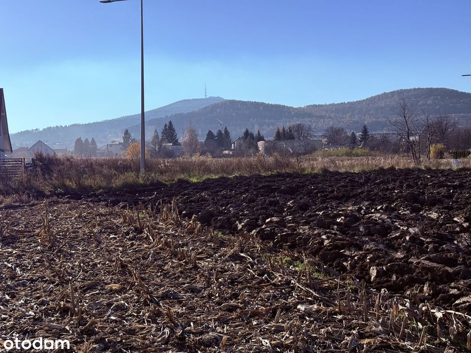 Świetna lokalizacja! Duża działka budowlana, media – Sobótka