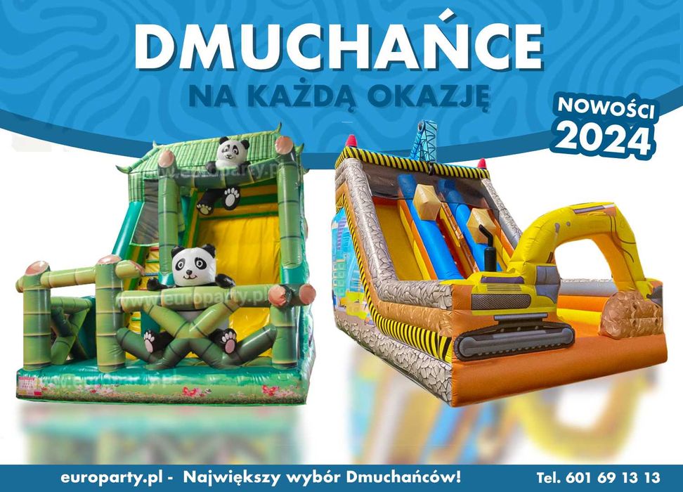 Dmuchańce | Zjeżdżalnia Dmuchana | wynajem dmuchańców, dmuchaniec