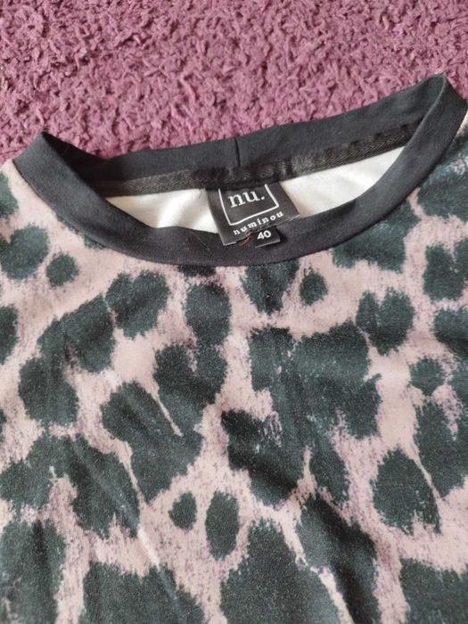 Cienka bluza panterka numinou 40 l