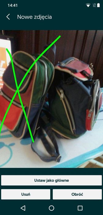 Plecak turystyczny 1 sztuk