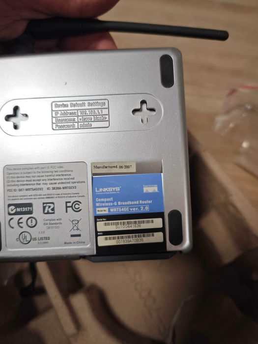 Router Linksys WRT54GC ver. 2.0 - Kompaktowy Router WiFi