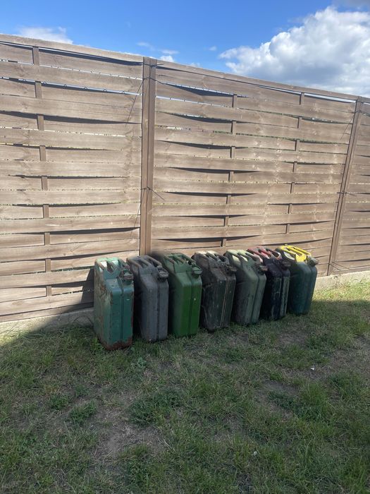 Karnistry na paliwo ropę 20 litrów
