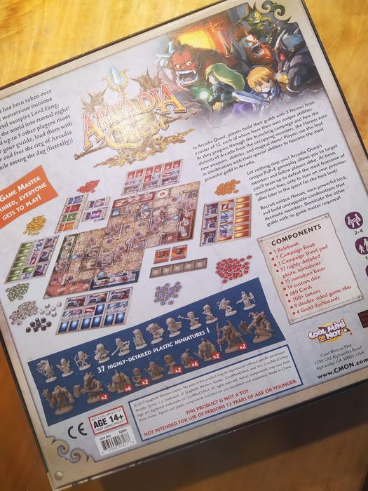 Gra planszowa Arcadia quest