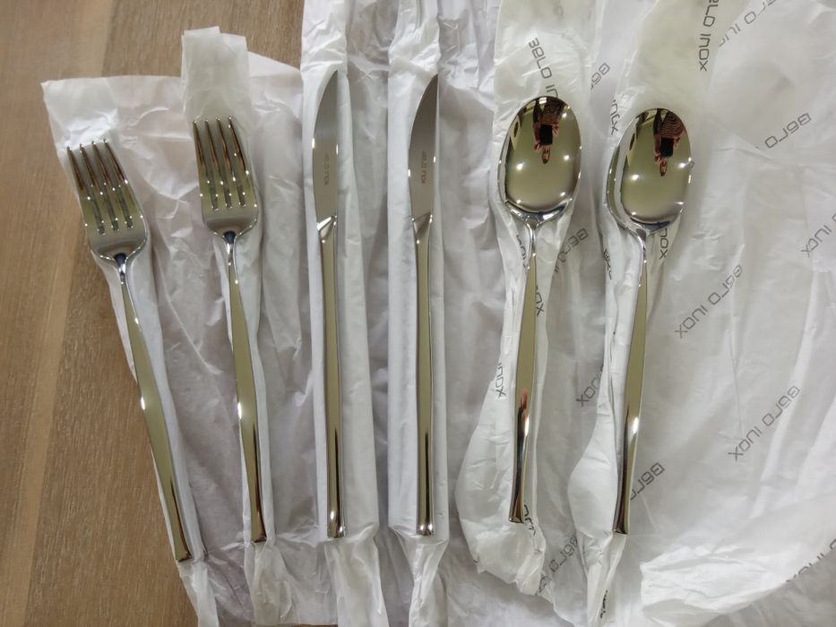 Faqueiro 130 peças Luna Belo Inox