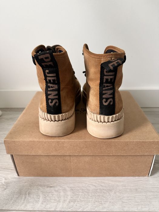 Pepe Jeans Ascot botki sznurowane 40 workery trapery