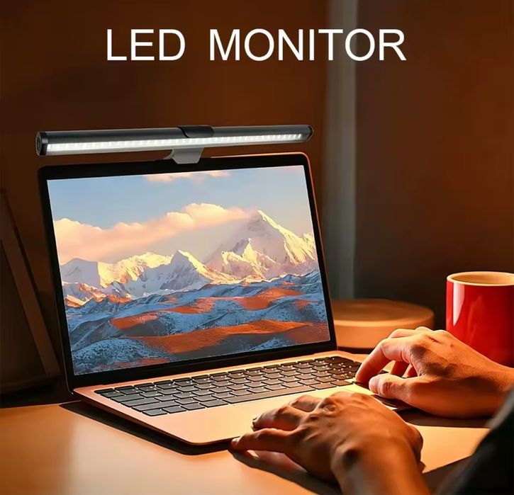 Скринбар LED светильник для ноутбука или монитора (для учебы, работы итп)