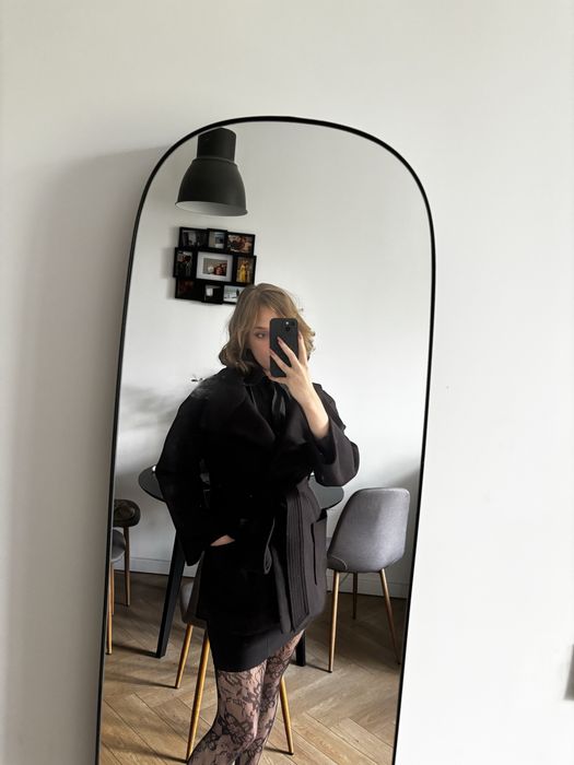 Plaszcz krotki elegancki S/M/L oldmomey fall jesień