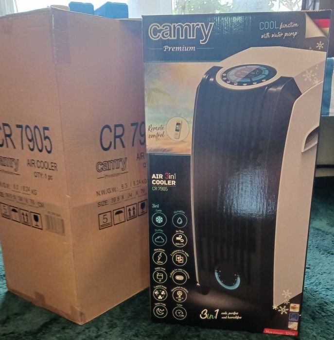 Klimator przenośny 3w1  Camry CR7905 8 l. kółka pilot wkłady