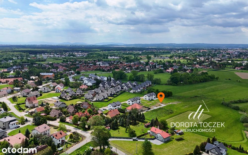 Działka budowlano-rolna | Niepołomice ul. Słoneczna | 1252 m²