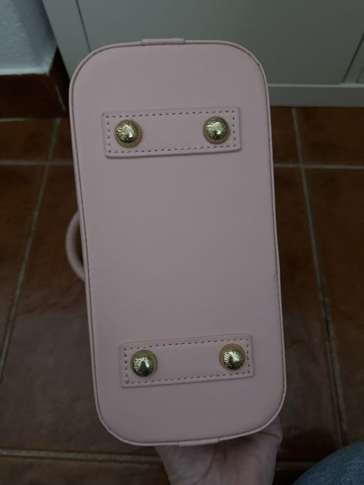 Mala estilo luxury rosa pastel
