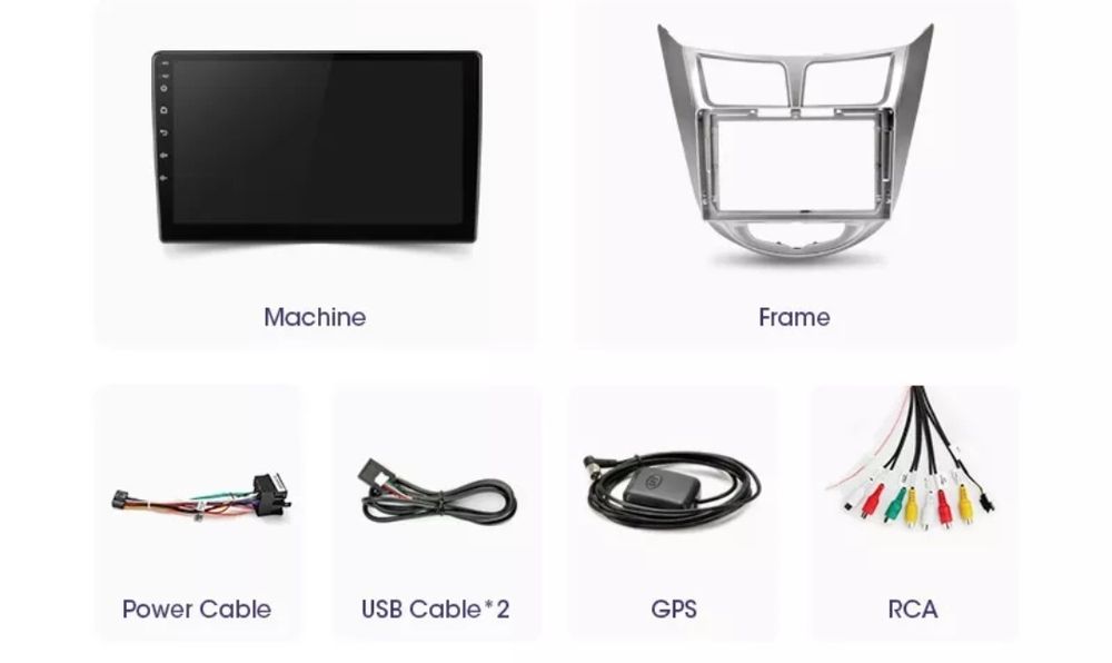Магнитола solaris accent hyundai магнітофон android акцент автомагнито