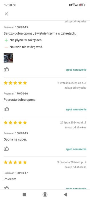 Honda Vt 600 Xvs 650 Drag Star Opona Przód Tył kpl. Dedykowane 25 rok