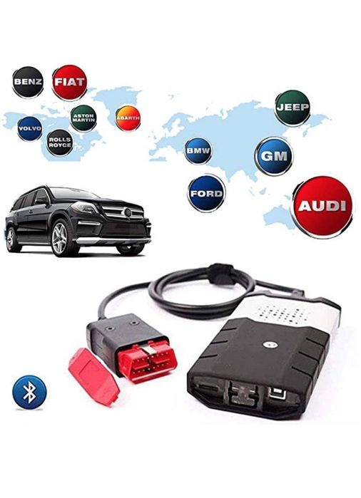Діагностичний сканер AutoCom Delphi DS150E Bluetooth/USB