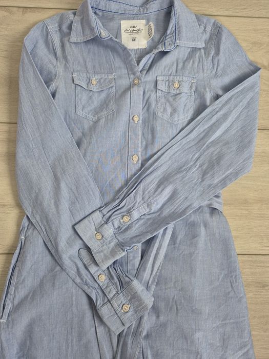 Koszula długa tunika H&M rozm. 140/146
