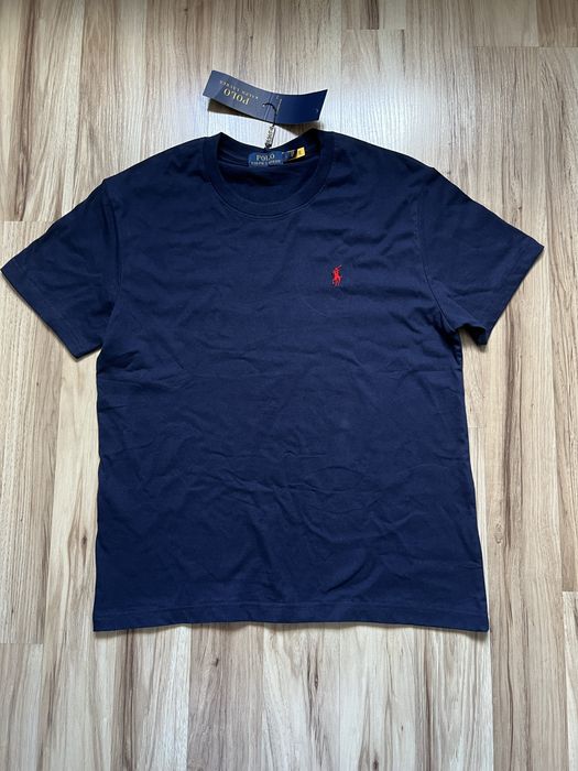 Ralph Lauren T-Shirt Granatowy L Nowy z Metkami