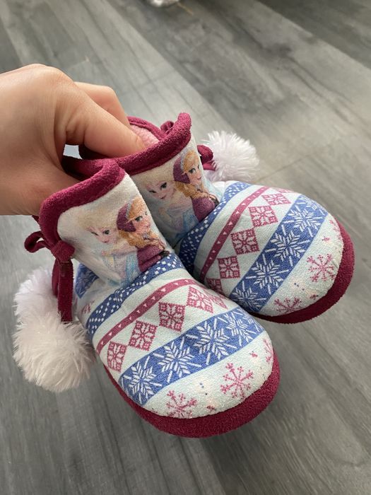 Disney Frozen Kraina Lodu 20 buciki wkładka 12,5 cm niemowlęce kapcie