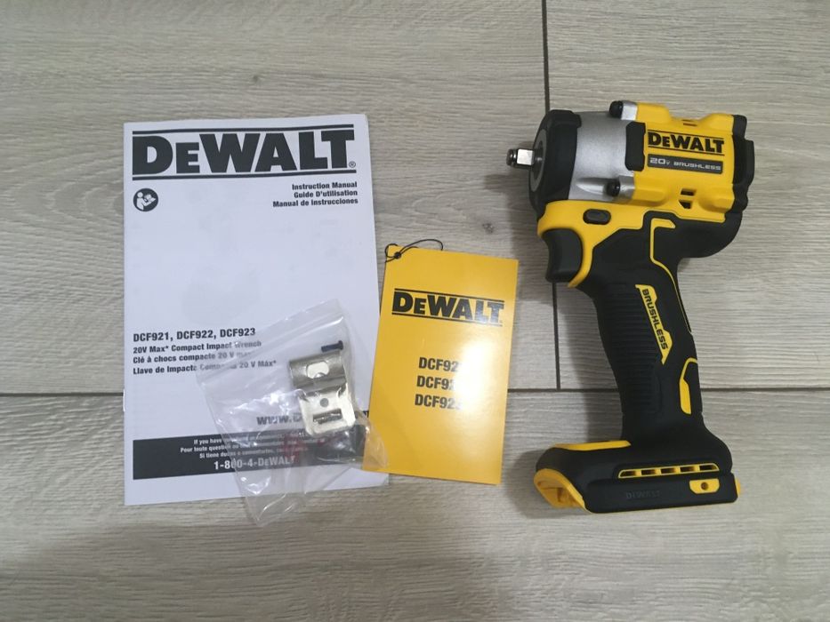 DEWALT DCF921B ATOMIC 20V 1/2" Бесщеточный гайковерт из США