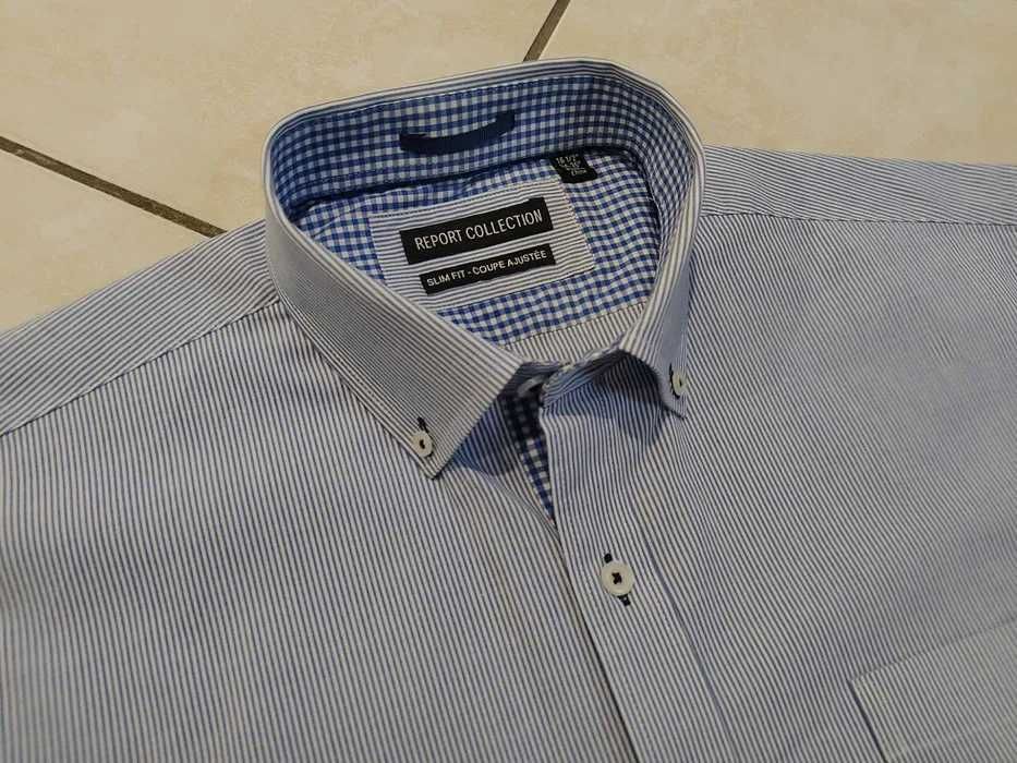REPORT COLLECTION USA - NOWA! Markowa Koszula Męska rozmiar XL
