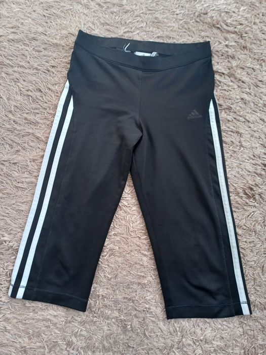 Spodnie rybaczki adidas. Getry.