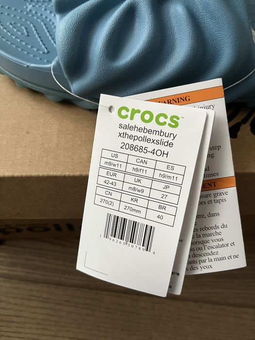Crocs Pollex slide x Salehe Bembury 42-43
