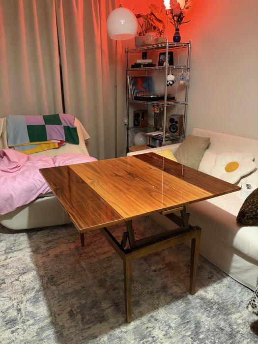 Stolik rozkladany PRL