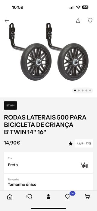 Bicicleta Criança | Menina 3 a 5 anos