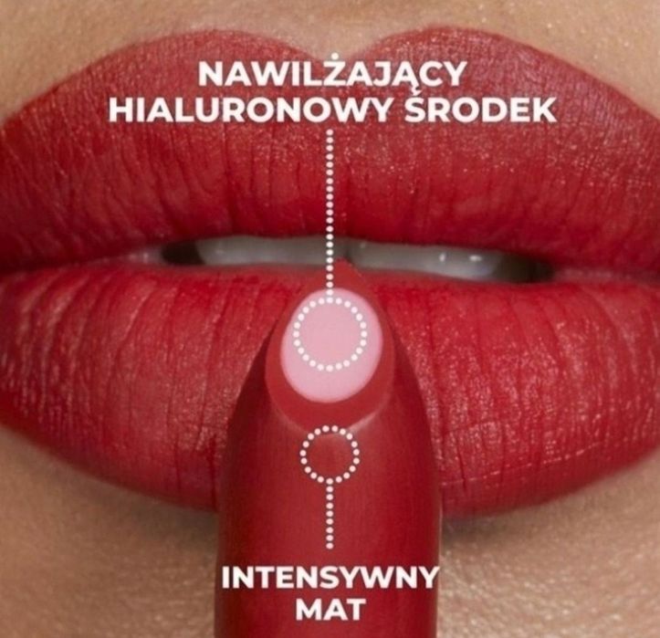 Avon Hydramatic Matte - matowa szminka z kwasem hialuronowym