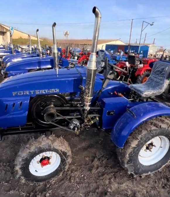 Новий мототрактор Forte RT-201 +фреза+плуг та доставка, трактор