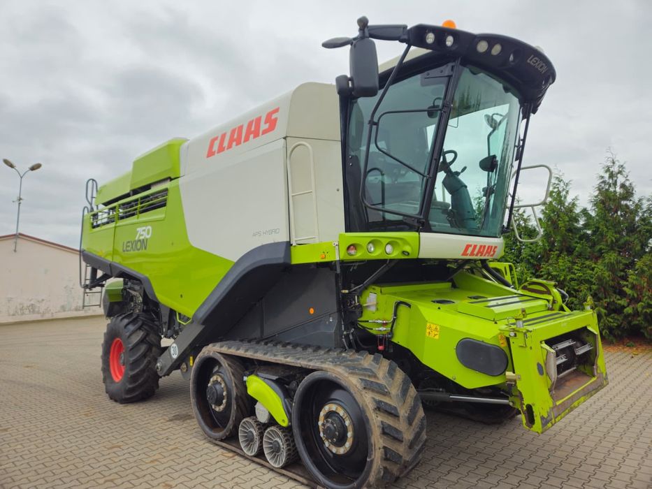 Claas Lexion 750TT + V930 Kombajn zbożowy, rotorowy, Laser Pilot