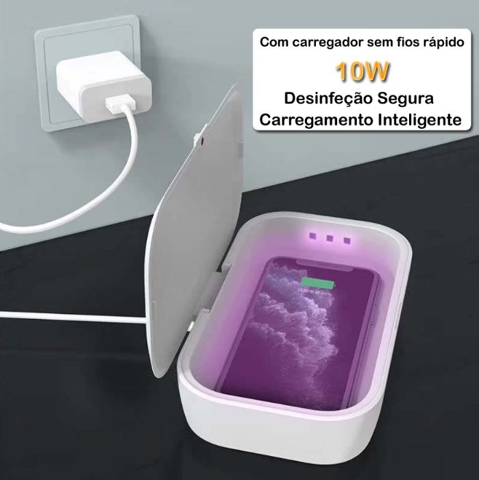 eliminador de 99.9% dos virus 3 em 1 caixa magica esterilizador UV