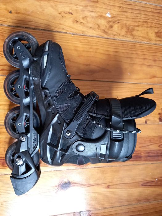 Patins em linha - Powerslide Phuzion Argon 80 preto | 41