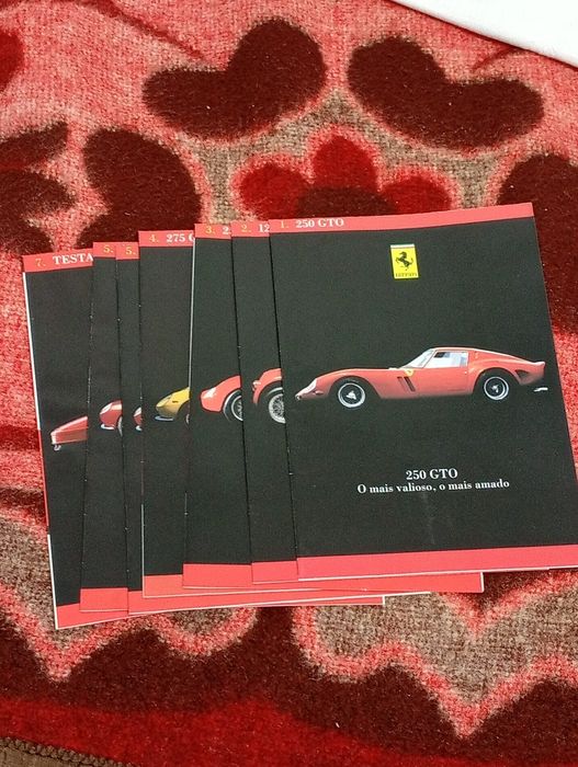 Modelos da Ferrari em fotos