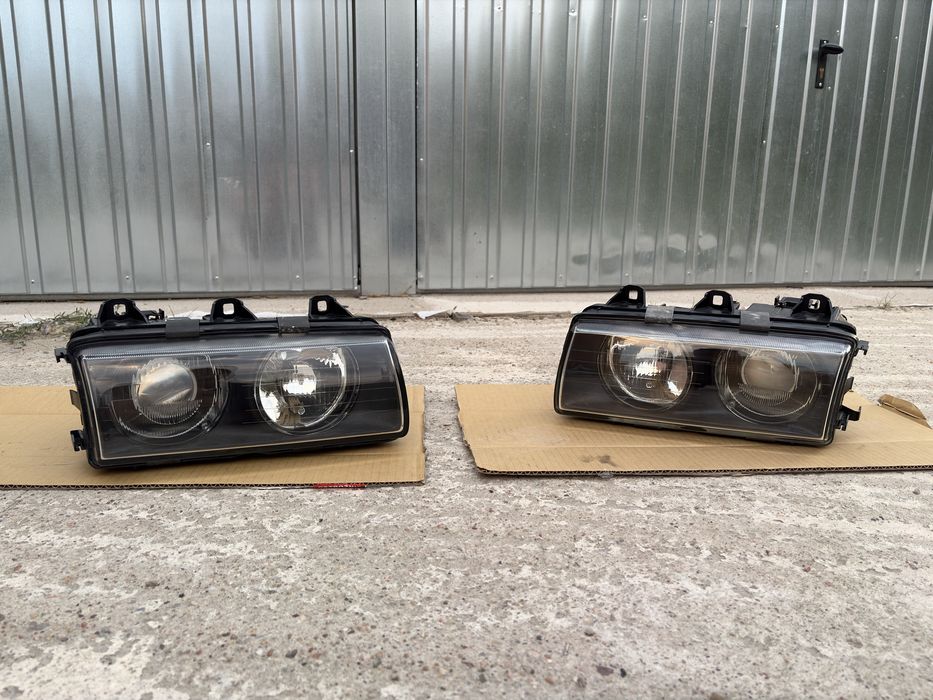 BMW E36 ZKW Soczewka Lampy NOWE Szkła Regeneracja reflektory piękne komplet oryginał