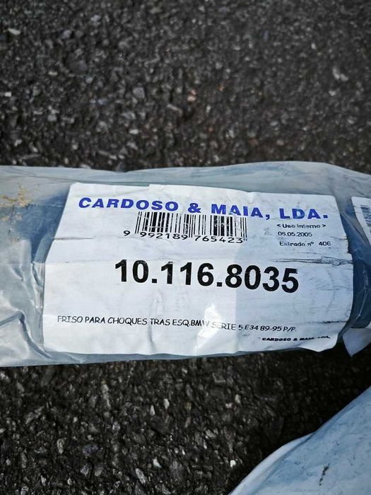 Frisos para-choques BMW E34