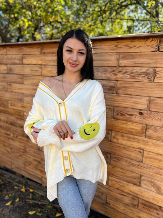 Жіноча подовжена кофта/кардіган 42-46  Туреччина зимова підтримка