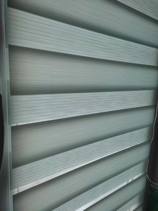 Roleta wewnętrzna dzień noc 46x140 miętowa - 2 sztuki