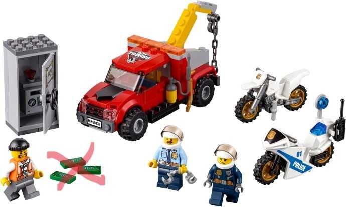Lego City 60137 - Camião Reboque em dificuldades