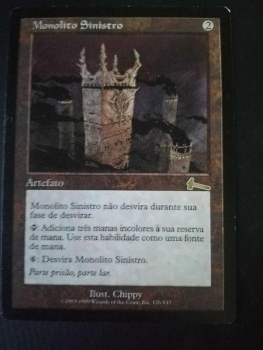 Grim Monolith Urza Legacy Magic