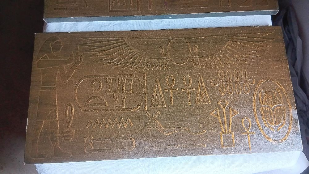 Quadro egípcio horizontal