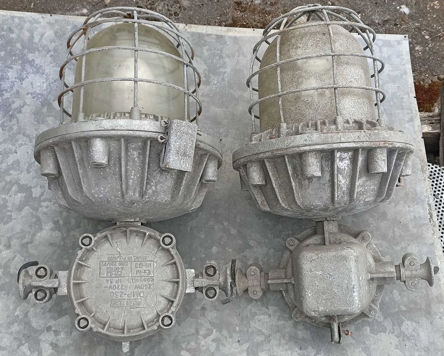 Przemysłowe lampy Zaos OMP-250 duże przeciwwybuchowe LOFT