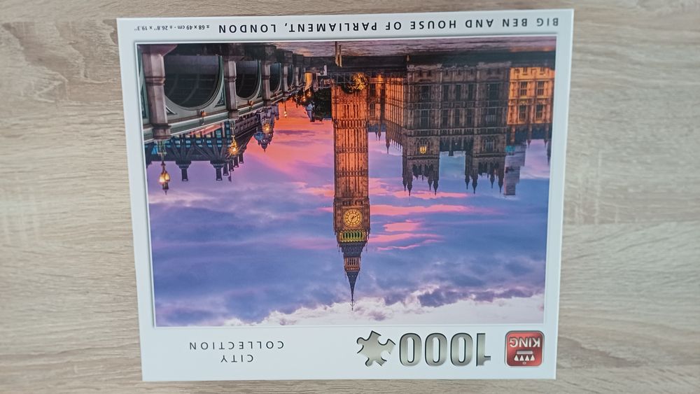 Puzlle Big Ben & Parlamento 1000 peças