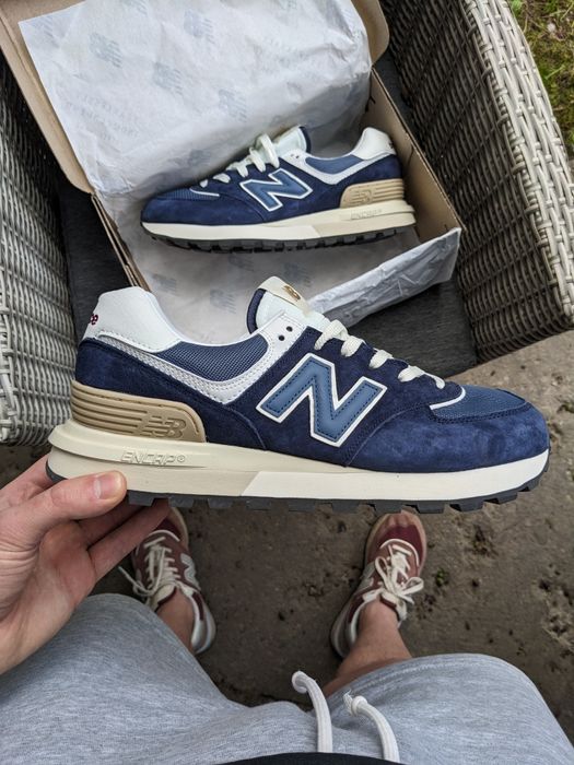 Уцінка! Кросівки New Balance 574 Legacy 'Navy Angora' 44 28 см
