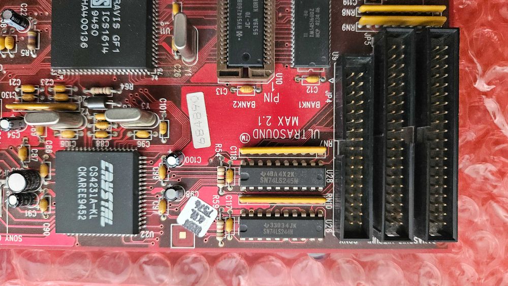 Karta dźwiękowa ISA Gravis Ultrasound MAX (GUS MAX) – Retro PC