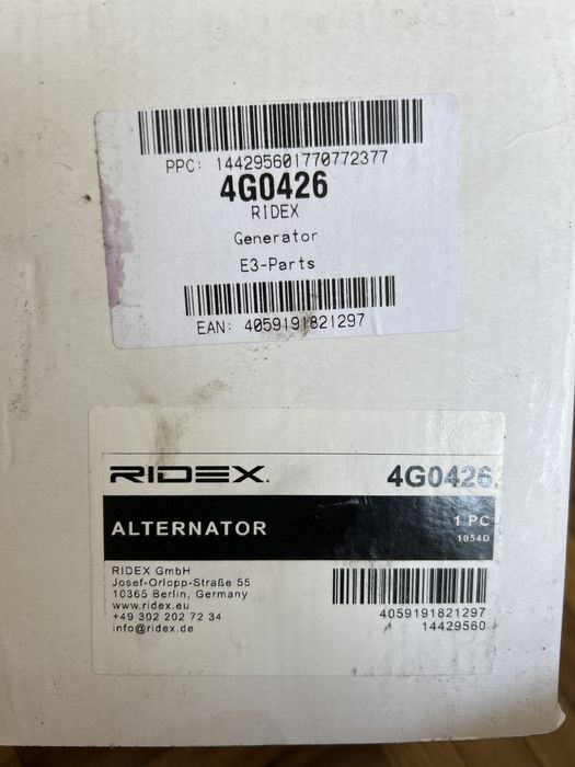 Alternador a venda Renault Scenic