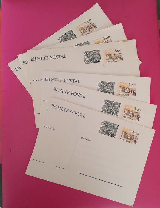 Calendário 1978 Borges Irmão PSD, postais , Cunha e Borges tabela.