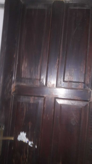 Двери дерево двойные