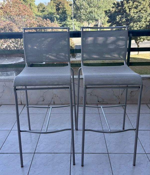 Cadeiras altas para sala, cozinha e balcao